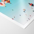 Plakat bez ramy 21x30 - Balonowa Ekscytacja - balony latają w powietrzu, wyścigi balonów