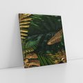 Obraz na płótnie 60x60 - Monstera Liście Kwiat - monstera, liście
