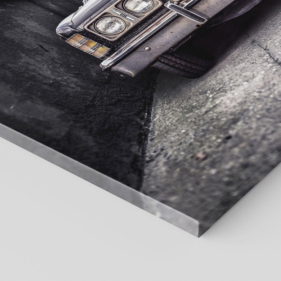 Obraz na płótnie 120x80 - Retro Samochód - Pojazd Z Przeszłości - retro, samochód