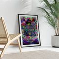 Plakat bez ramy 30x40 - Harmonia Muzyki - grafika, muzyka