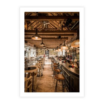 Plakat bez ramy 30x40 - Smak i styl - restauracja, architektura