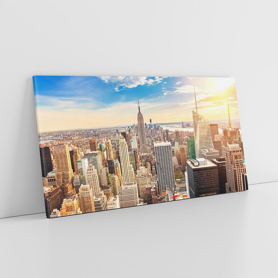 Obraz na płótnie 120x60 - Pulsujące Serce Nowego Jorku - Manhattan, Nowy Jork