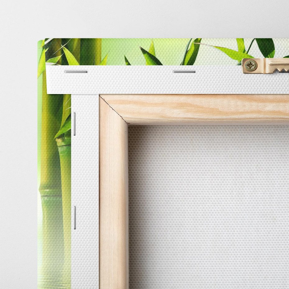 Obraz na płótnie 120x60 - SPA: Relaksująca woda i kamienie - SPA, woda