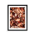 Plakat w ramie 30x40 - Magia Jesiennej Ziemi - liście, jesień - rama czarna