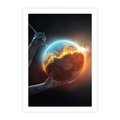 Plakat bez ramy 30x40 - Nieznane przestrzenie - planeta, kosmos