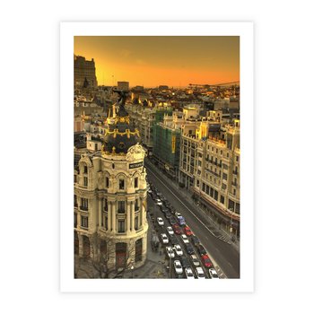 Plakat bez ramy 40x50 - Miasto Metropolii - miasto, metropolia