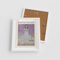 Plakat w ramie 40x50 - Gustav Klimt: Reprodukcja - reprodukcja, gustav klimt - rama biała