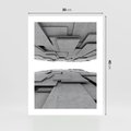 Plakat bez ramy 30x40 - Architektura 3D - architektura, 3D