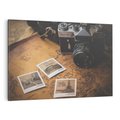 Obraz na płótnie 120x80 - Retro Aparat Zdjęciowy - retro, aparat