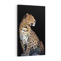 Obraz na płótnie 50x70 - Elegancja Jaguarowej Pantery - jaguar, pantera