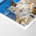 Plakat bez ramy 30x40 - Urokliwy widok na Santorini - Santorini, widok