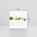 Obraz na płótnie 80x80 - Świeże limonki i woda - limonki, woda