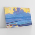 Obraz na płótnie 120x80 - "By the Sea" (1909), Piet Mondrian - Reprodukcja - reprodukcja, obraz na płótnie