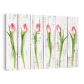 Obraz na płótnie 70x50 - Kwintesencja Piękna - kwiaty, tulipany