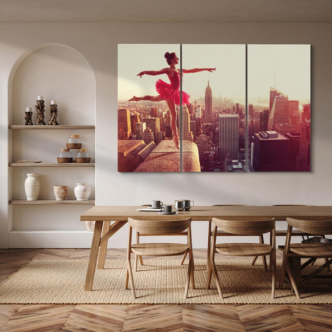 Obraz na płótnie 120x80 - Elegancja ruchu - balet, taniec