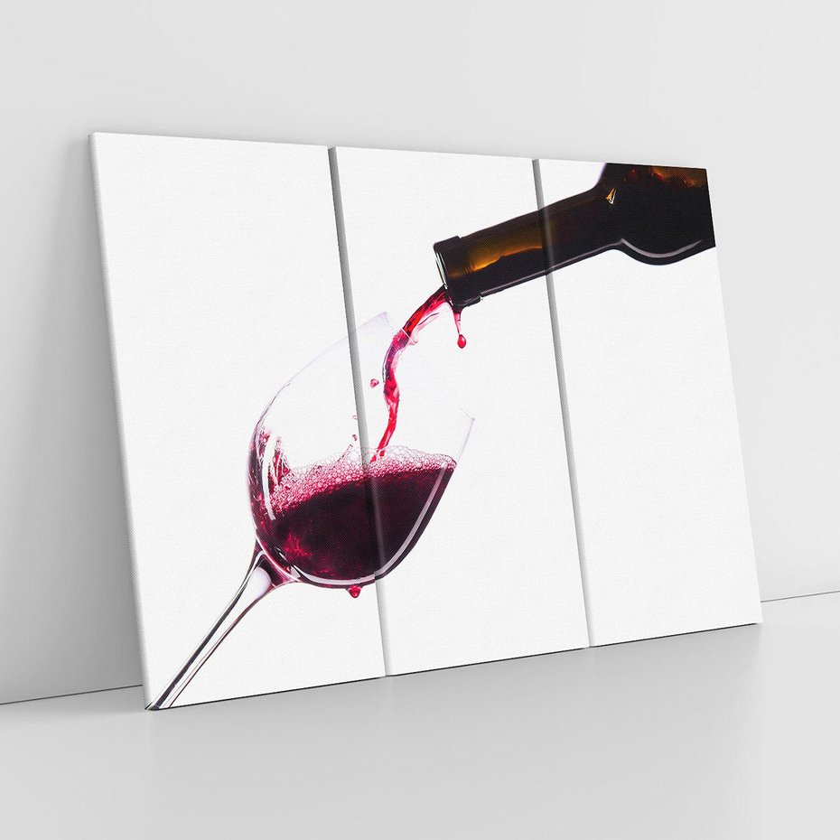 Obraz na płótnie 120x80 - Radość w smaku wina - wino