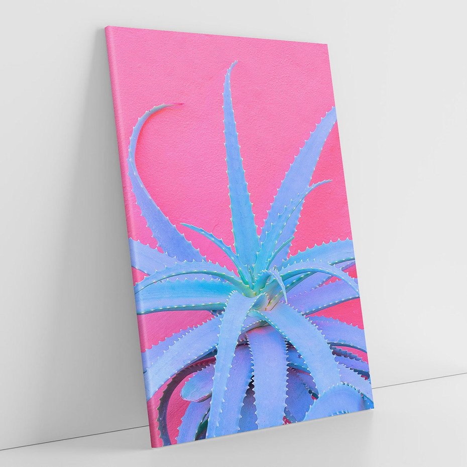 Obraz na płótnie 80x120 - Piękno Pustyni - kaktusy, liście