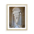 Plakat w ramie 40x50 - Kolumny Czasu - architektura, kolumny - rama drewno