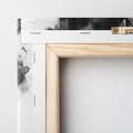 Obraz na płótnie 30x30 - Kobieta w akwareli - kobieta, akwarela