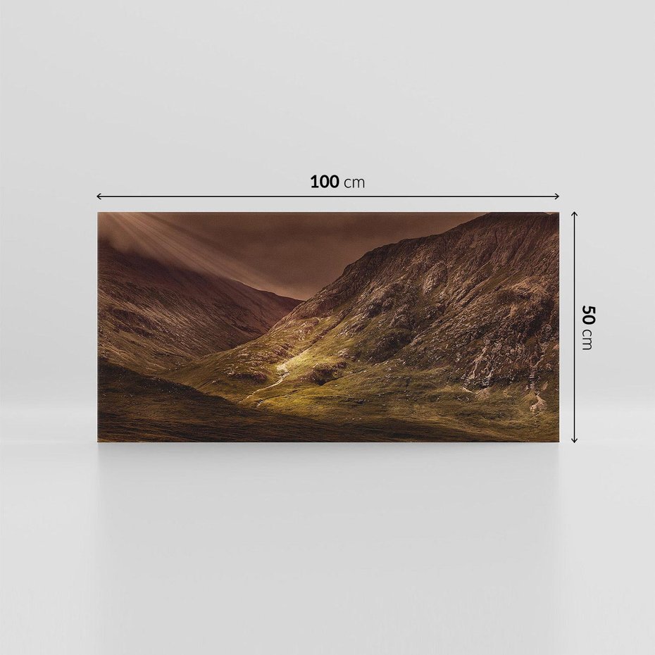 Obraz na płótnie 100x50 - Górska sceneria - góry, krajobraz