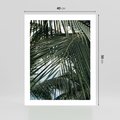 Plakat bez ramy 40x50 - Wakacyjna Magia - palmy, tropiki