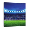 Obraz na płótnie 60x60 - Energia na stadionie - piłka, nożna