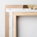 Obraz na płótnie 80x80 - Boho suszone liście - suszony, liść