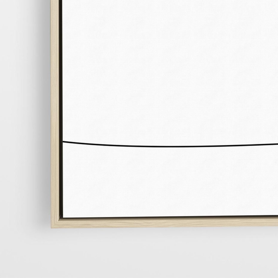 Obraz w ramie 120x80 - Koci Szkic - szkic, line art - rama drewno