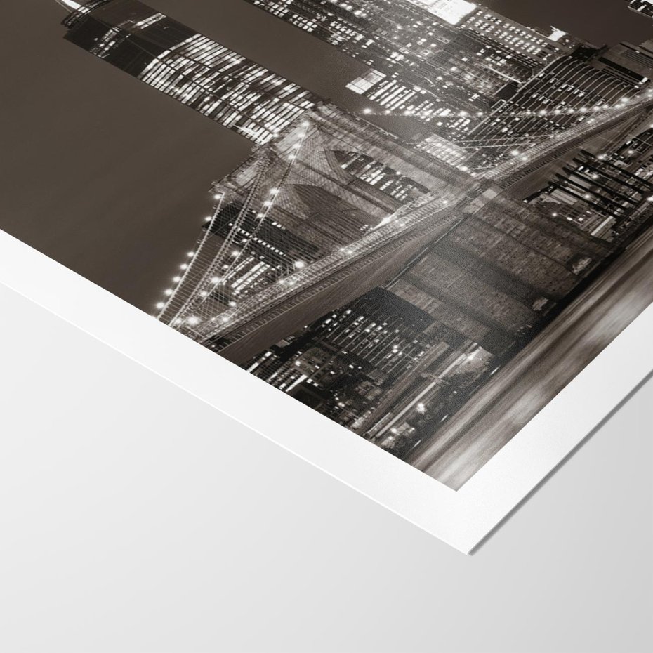 Plakat bez ramy 30x40 - Magia miasta nocą - miasto, noc