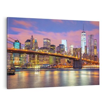 Obraz na płótnie 70x50 - ikona Nowego Jorku - most, Nowy Jork