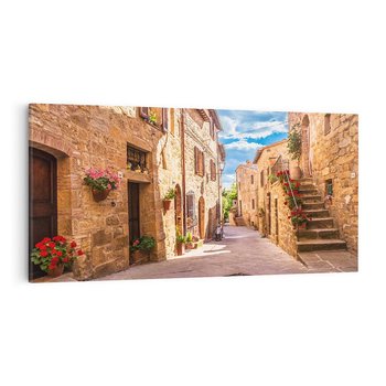 Obraz na płótnie 140x70 - Malownicze zakątki miasta - uliczka, miasto
