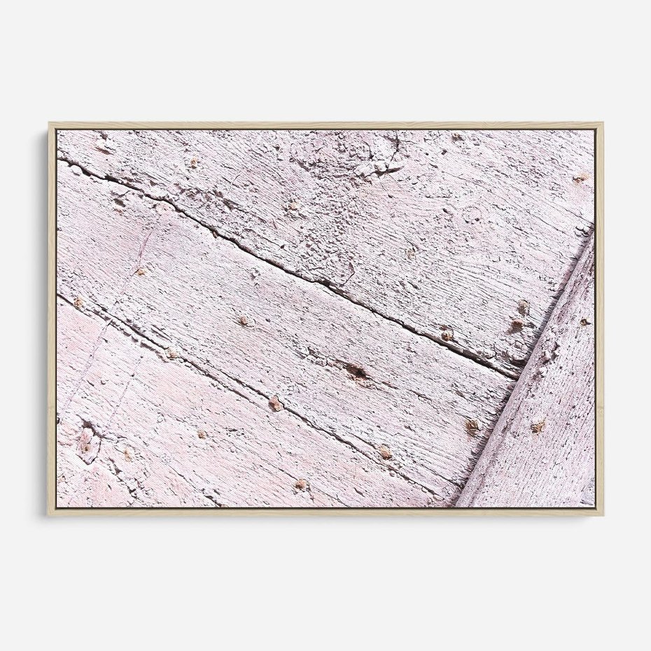 Obraz w ramie 70x50 - Nowoczesna Elegancja - beton, struktura - rama drewno