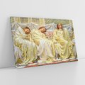Obraz na płótnie 100x70 - "Marzyciele" (1850-1882) Albert Joseph Moore - Reprodukcja - reprodukcja, obraz na płótnie