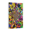 Obraz na płótnie 50x70 - Abstrakcja: gra kolorów i form - abstrakcja