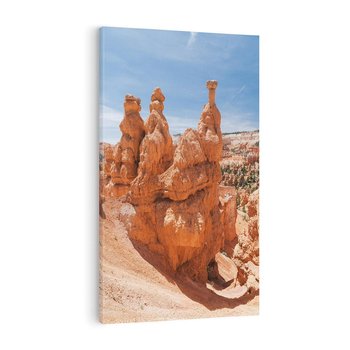Obraz na płótnie 80x120 - Spektakularne Formacje Naturalne - kanion, pustynia