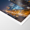 Plakat bez ramy 30x40 - Nocna magia - miasto, noc