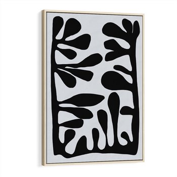 Obraz w ramie 80x120 - Taniec Kształtów - matisse, sztuka nowoczesna - rama drewno