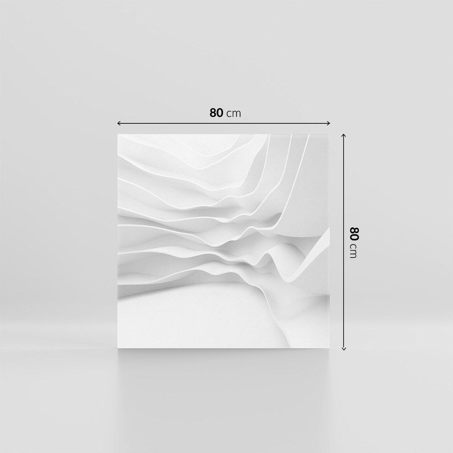 Obraz na płótnie 80x80 - Żywa Natur - 3d, abstrakcja