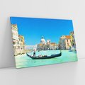 Obraz na płótnie 120x80 - Urok wenecjańskiego kanału - Wenecja, Włochy