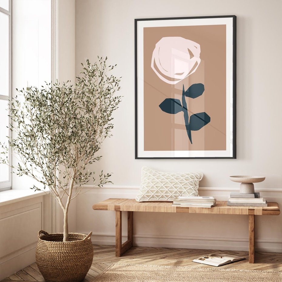 Plakat bez ramy 30x40 - Niewytłumaczalne - abstrakcyjny obraz, plakat