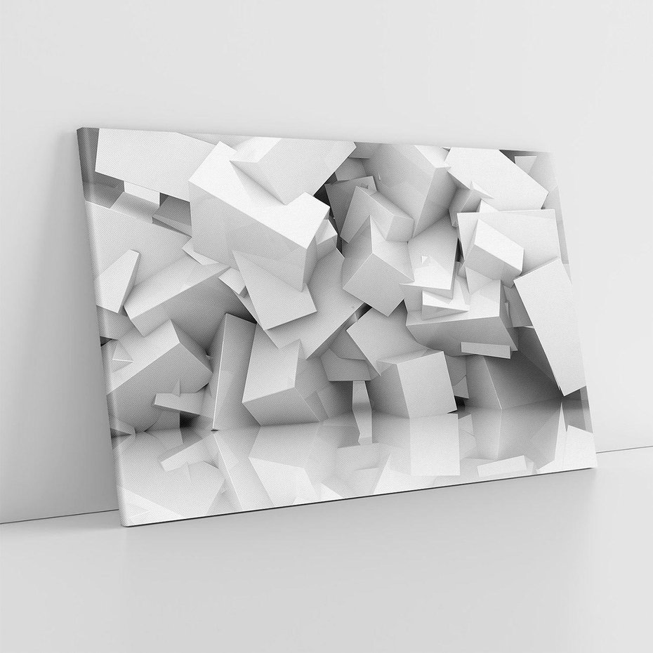 Obraz na płótnie 100x70 - Odkryj niezwykłą formę - 3D, abstrakcja