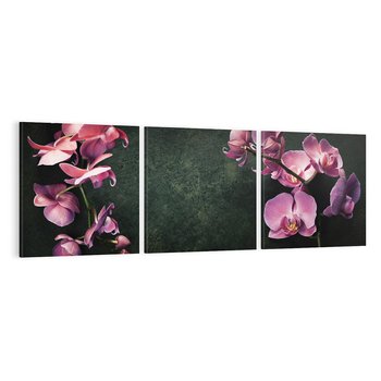 Obraz na płótnie 120x40 - Harmonia i relaks - orchidea, kwiat