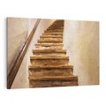 Obraz na płótnie 70x50 - Schody Wymiarów - schody, tunel
