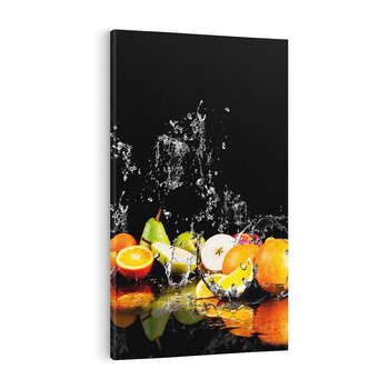 Obraz na płótnie 80x120 - Owoce w Restauracji - owoce, kuchnia