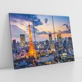 Obraz na płótnie 120x80 - Tętniące życiem Tokio - Tokio, Japonia