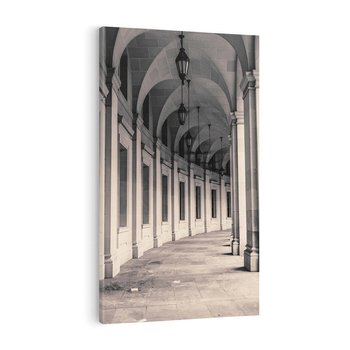 Obraz na płótnie 50x70 - Kolumny Elegancji - architektura, kolumny