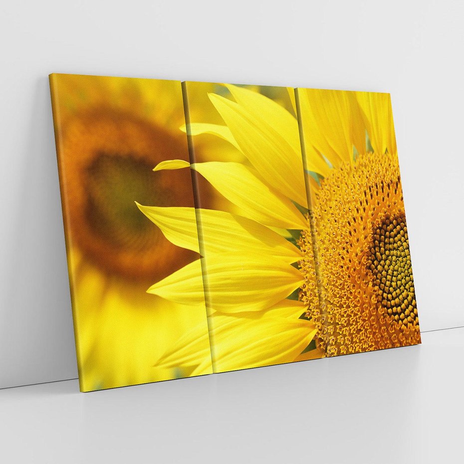 Obraz na płótnie 120x80 - Słoneczniki: Promień nadziei - słoneczniki, kwiaty