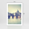 Plakat bez ramy 21x30 - Urok włoskiego miasta - Włochy, miasto