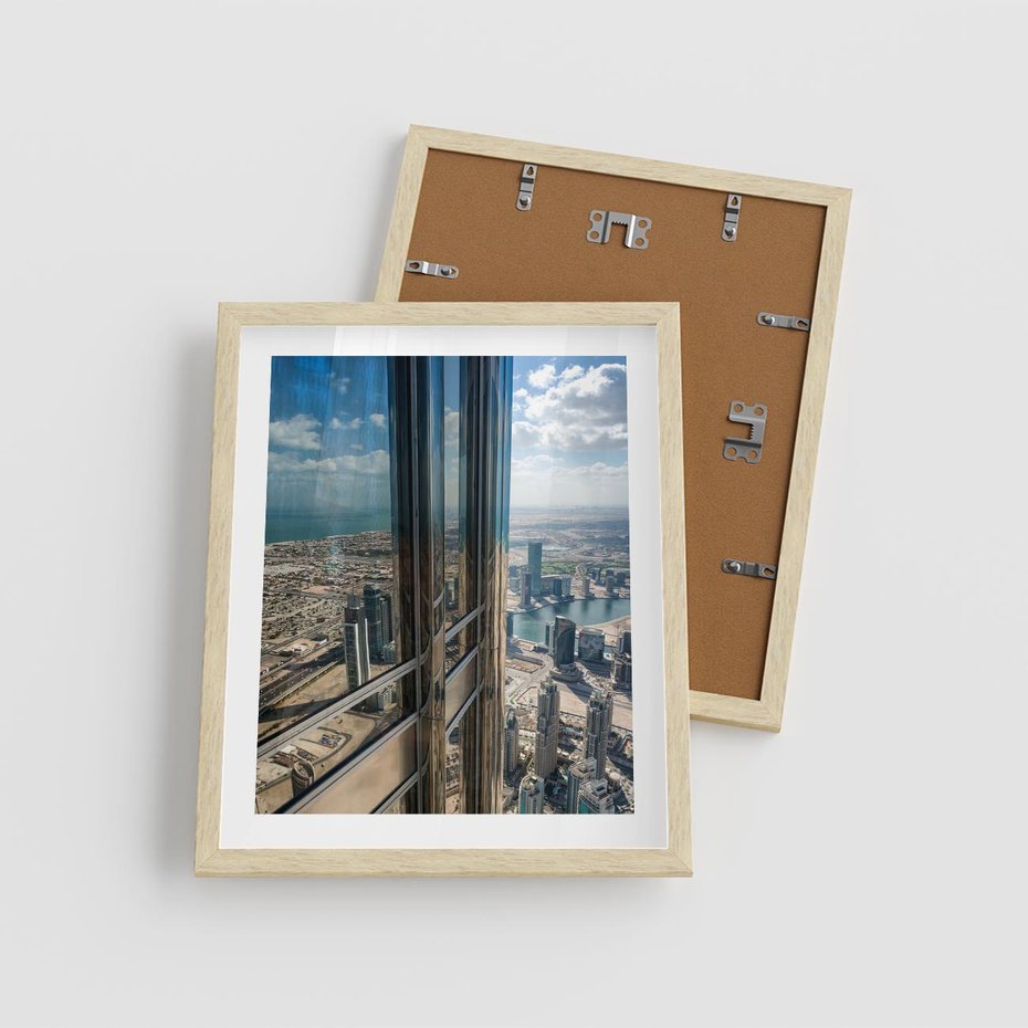 Plakat w ramie 40x50 - Architektura Budynków - budynki, architektura - rama drewno