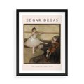 Plakat w ramie 50x70 - Klasyka Baletu - Edgar Degas, reprodukcja obrazu - rama czarna